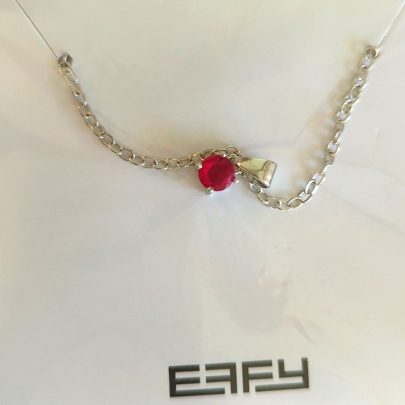 Royal Caribbean Set of 3 Crystals on 18" Pendants. Red, Blue, Purple. Nwot. - Picture 3 of 5